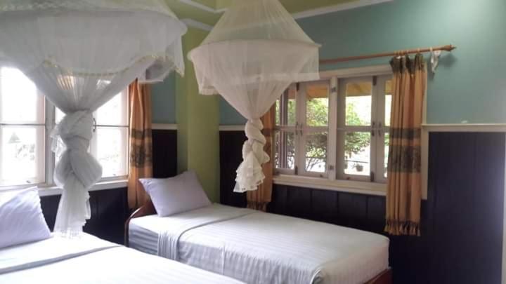 Pan Guest House Donkhone Ban Donsom Buitenkant foto